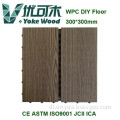 Waterproof interlocking composite DIY decking